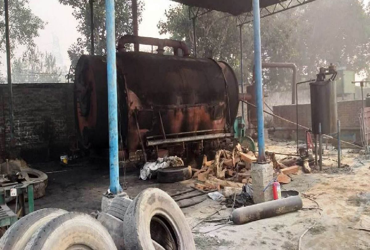 Worker dies due to tank explosion during welding in kasganj