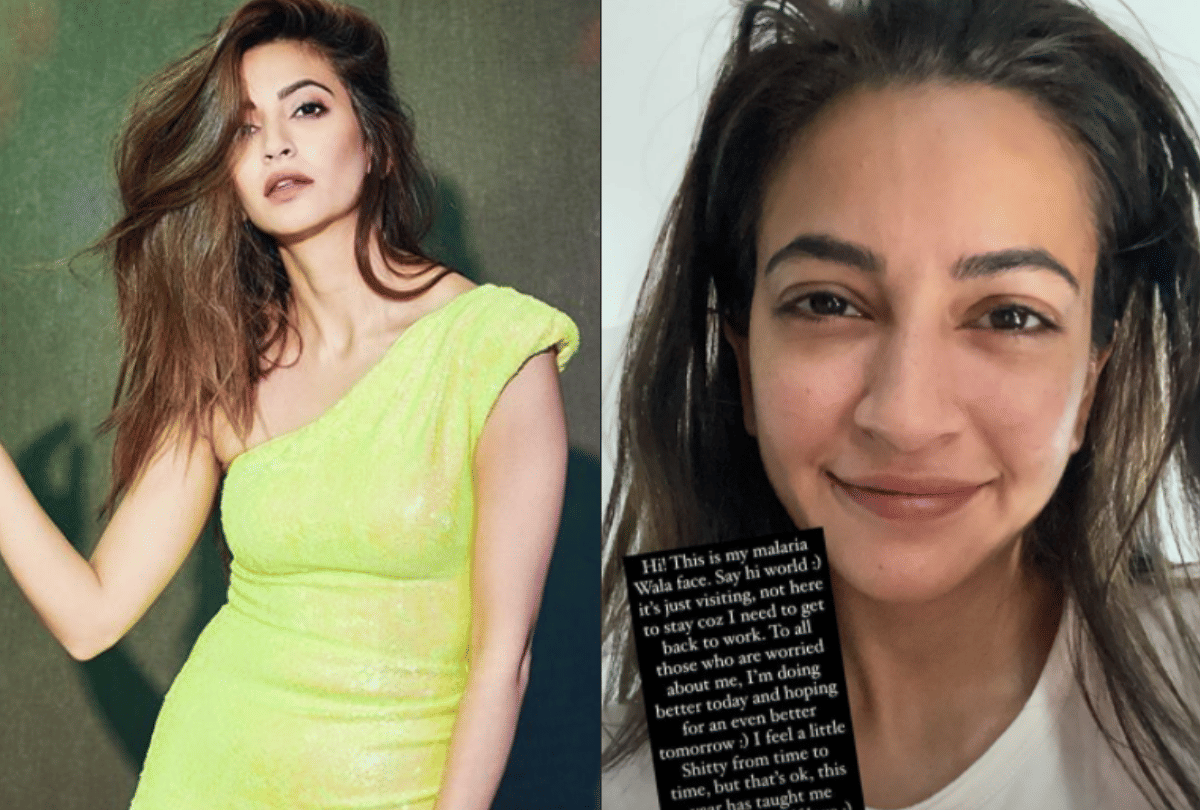 Kriti Kharbanda announced on social media that she is down with Malaria