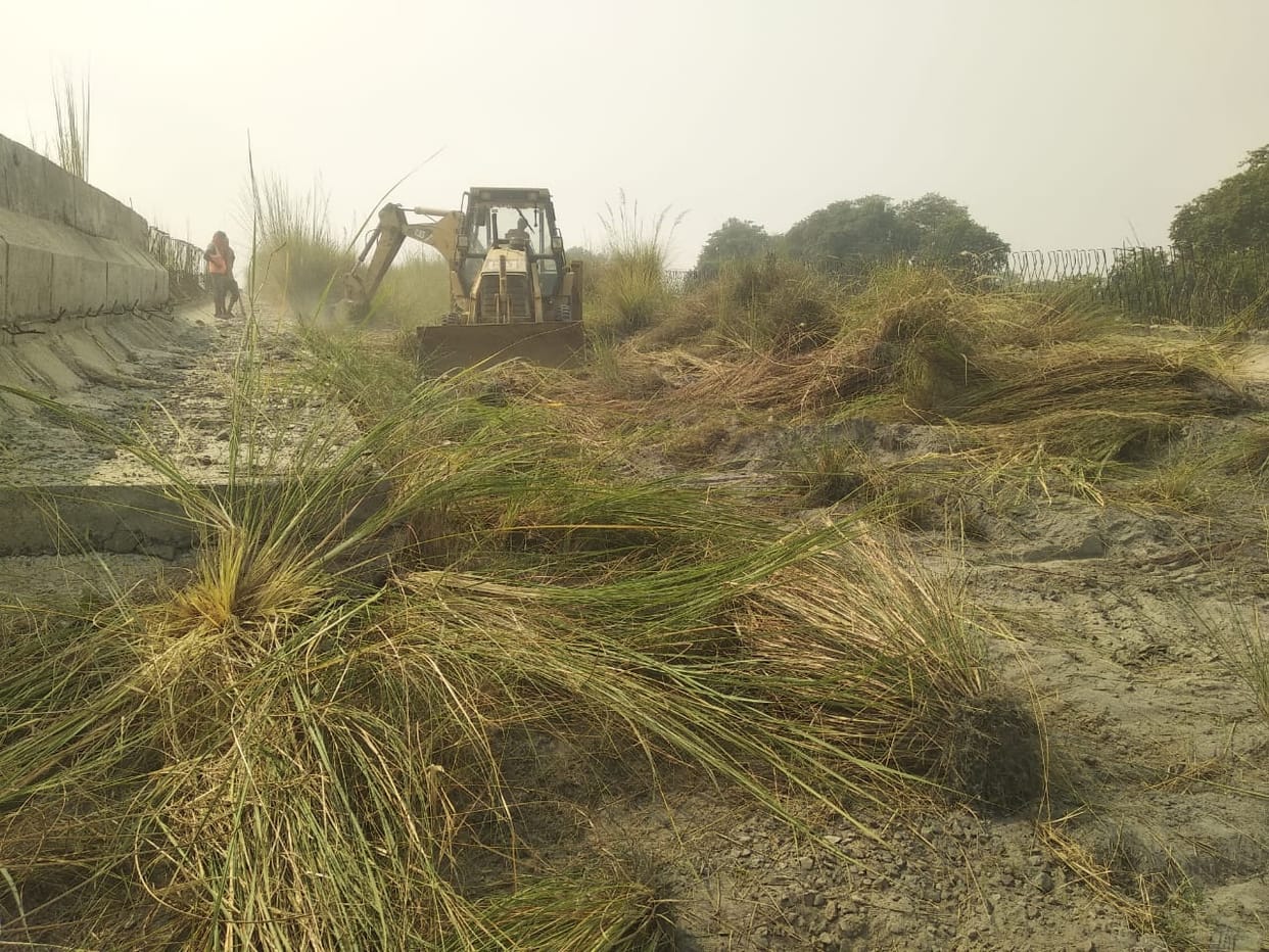 Ring road work started again after one and half year