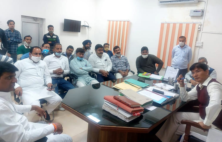 People upset due to the notice of depositing development fee