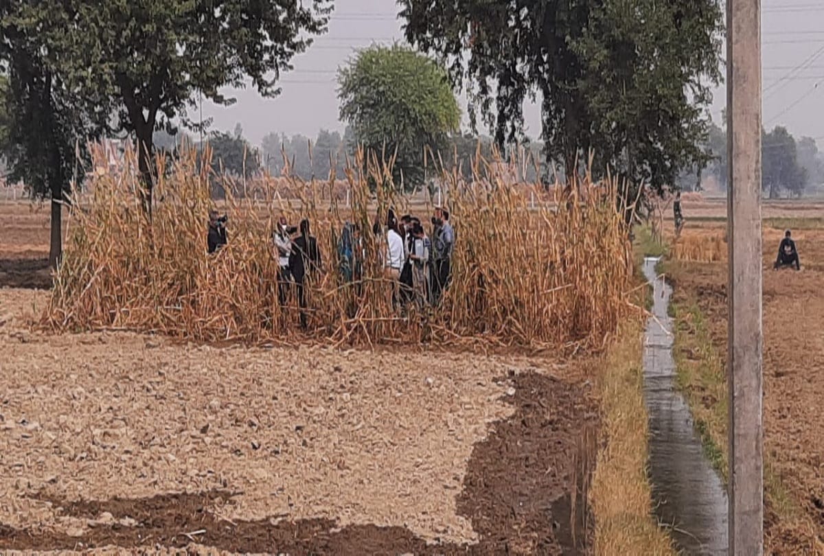 Hathras Rape Case News CBI team recreates crime scene at the scene Mother and brother questioned