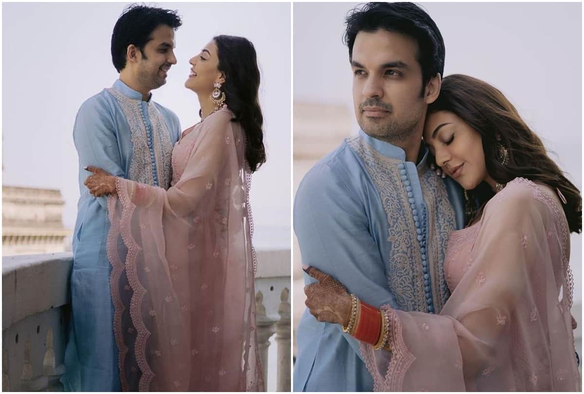 kajal aggarwal sister nisha aggarwal shares reel and real of actor wedding photo in her instagram