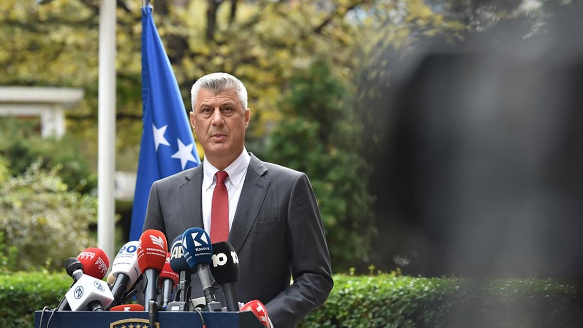 President of Kosovo Hashim Thaci to face trial of war crime at international tribunal, resigns even before case starts