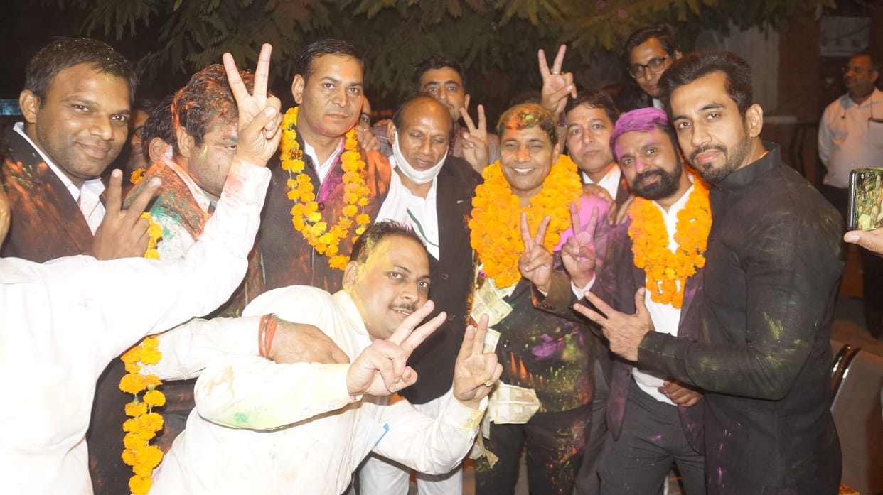 mandeep elect as president of bar association