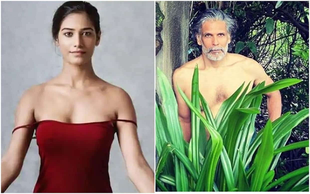 twitter debate on poonam pandey and milind soman picture in goa why milind soman got away in obscenity