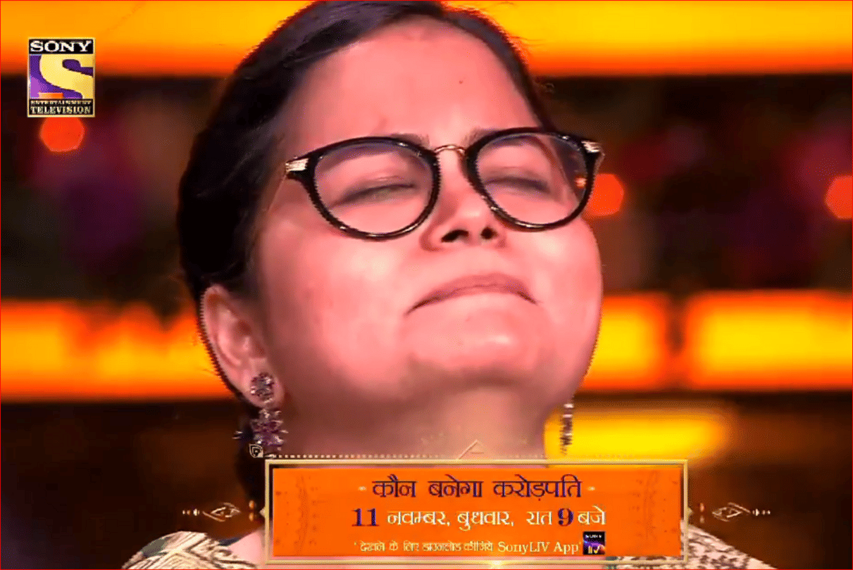 kaun banega crorepati to be get its first crorepati candidate nazia nasim watch the show on 11 november