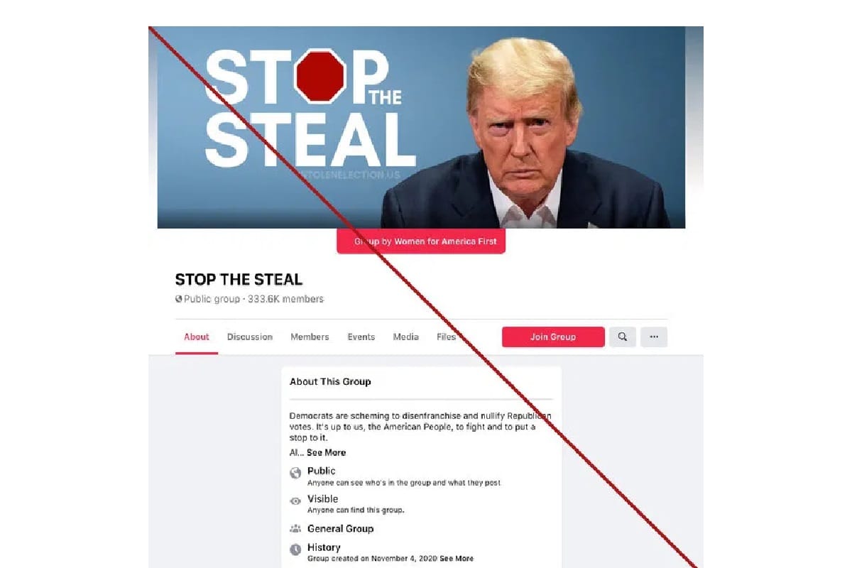 S Election 2020 News: Donald Trump Supporters Facebook Group Banned Facebook banned Donald trump supporters group Stop the steel ahead of us election