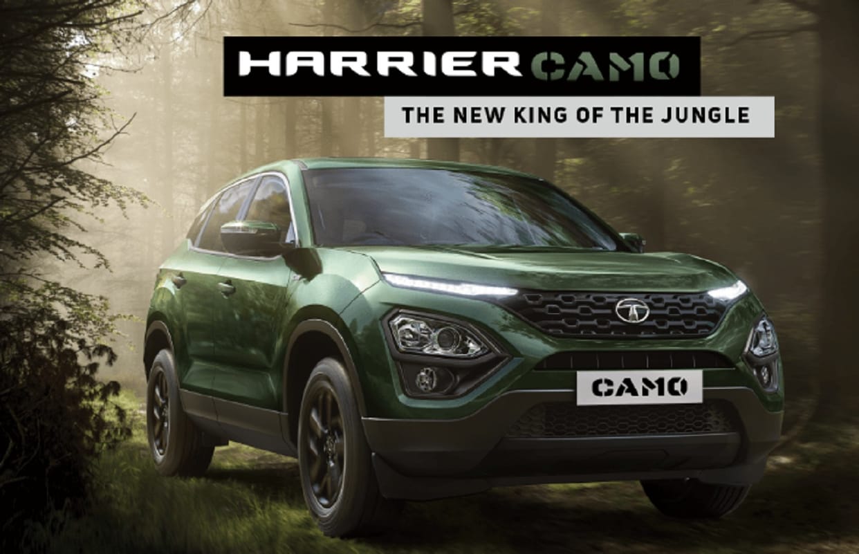 Tata Harrier Camo Edition launched in India at startins price of Rs 16.50 lakh