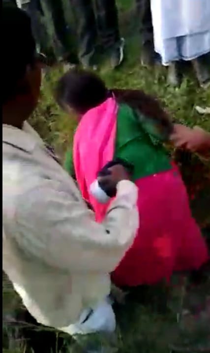 Video viral of woman beaten for theft in Jaunpur