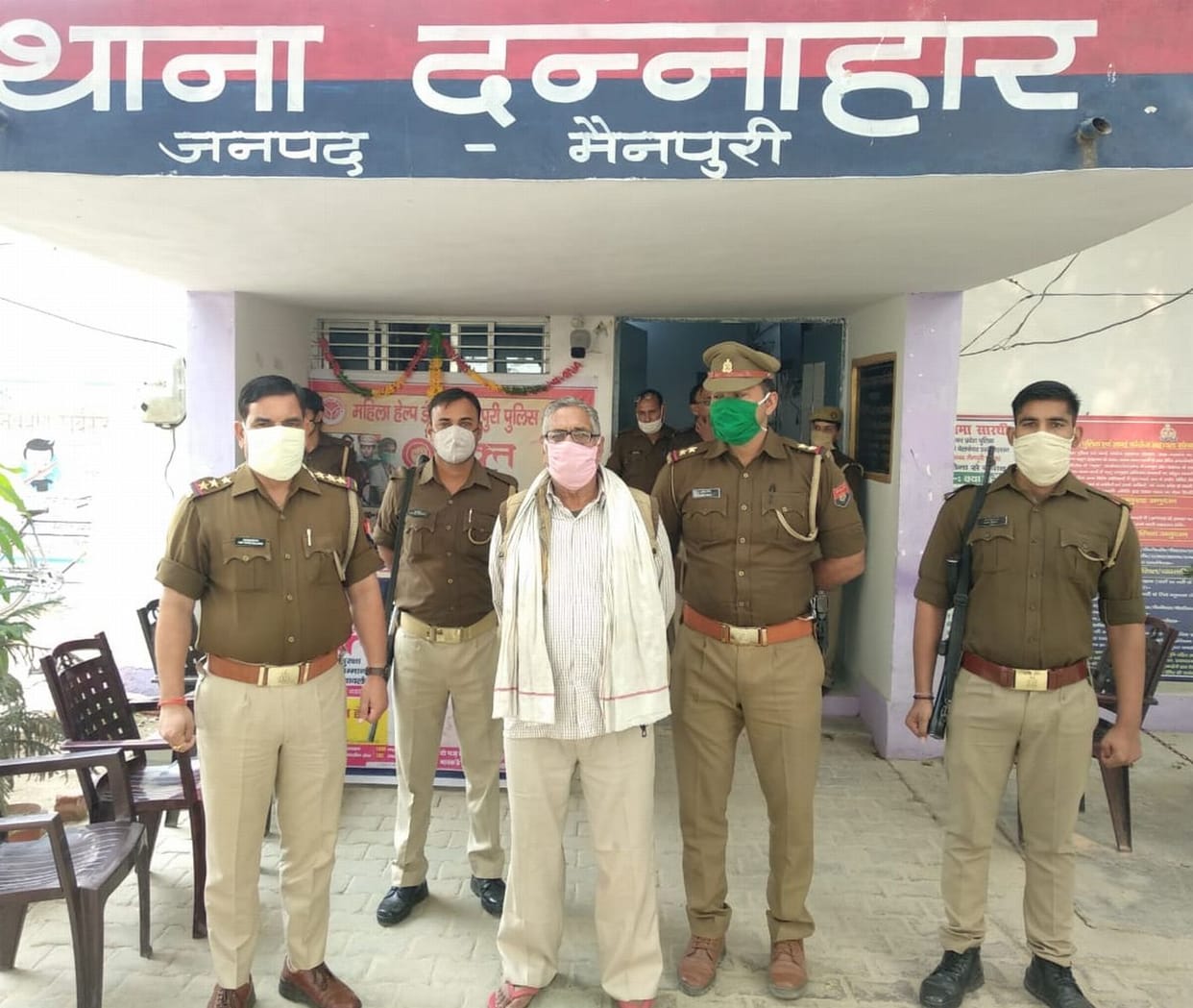 bjp leader murder aressted