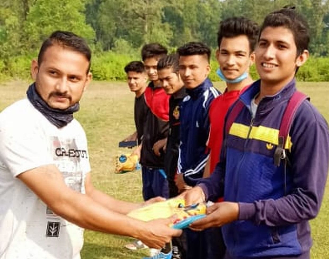 Cheetah club of Chandni won football match