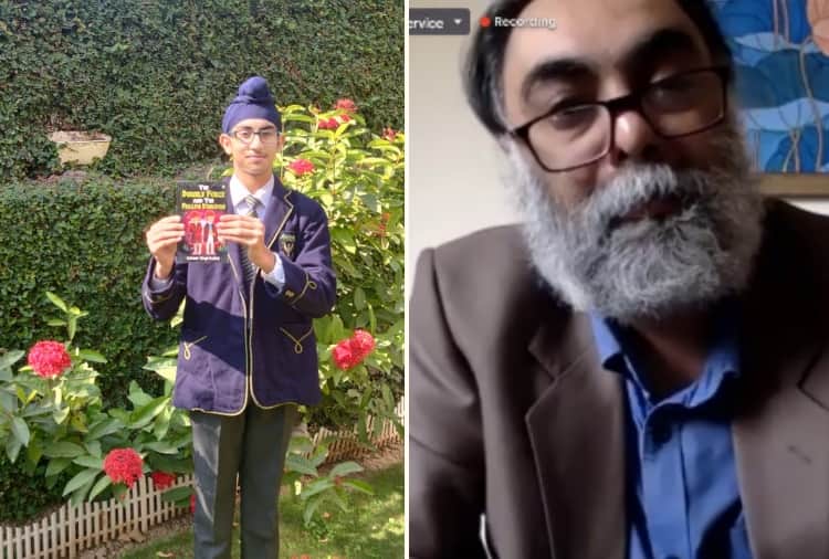 12 year old student wrote a novel within Three year in Chandigarh