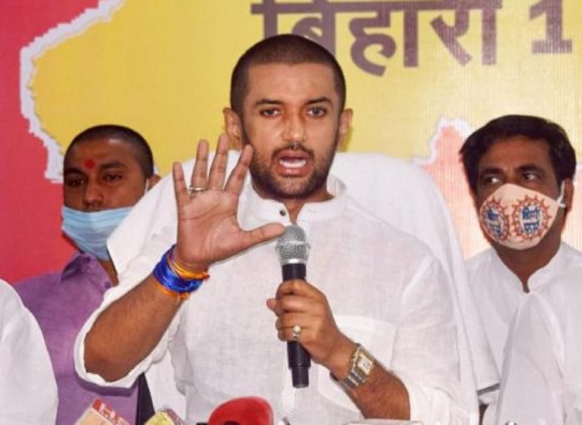 Bihar CM Nitish said on Chirag Paswans campaigning for BJP  our words proved to be true