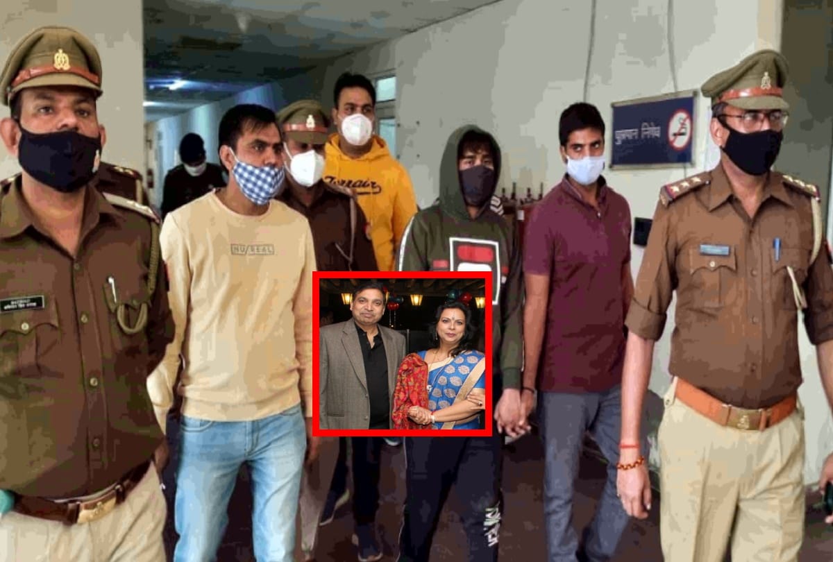 Greater noida cherry county society double murder case accused left his shoes on price mart terrace then went to girlfriend house