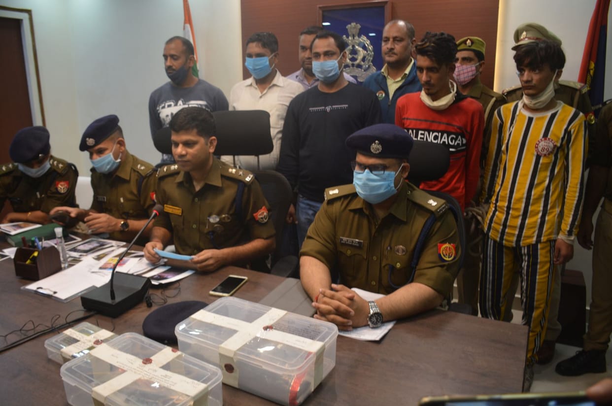 moradabad double murder case solve