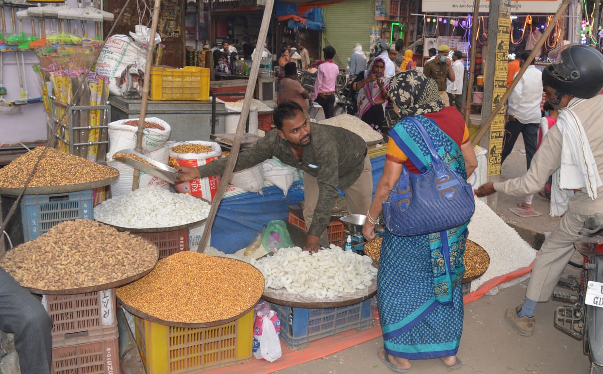 diwali festivel market