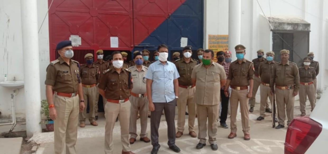 DM and SP raided in district jail