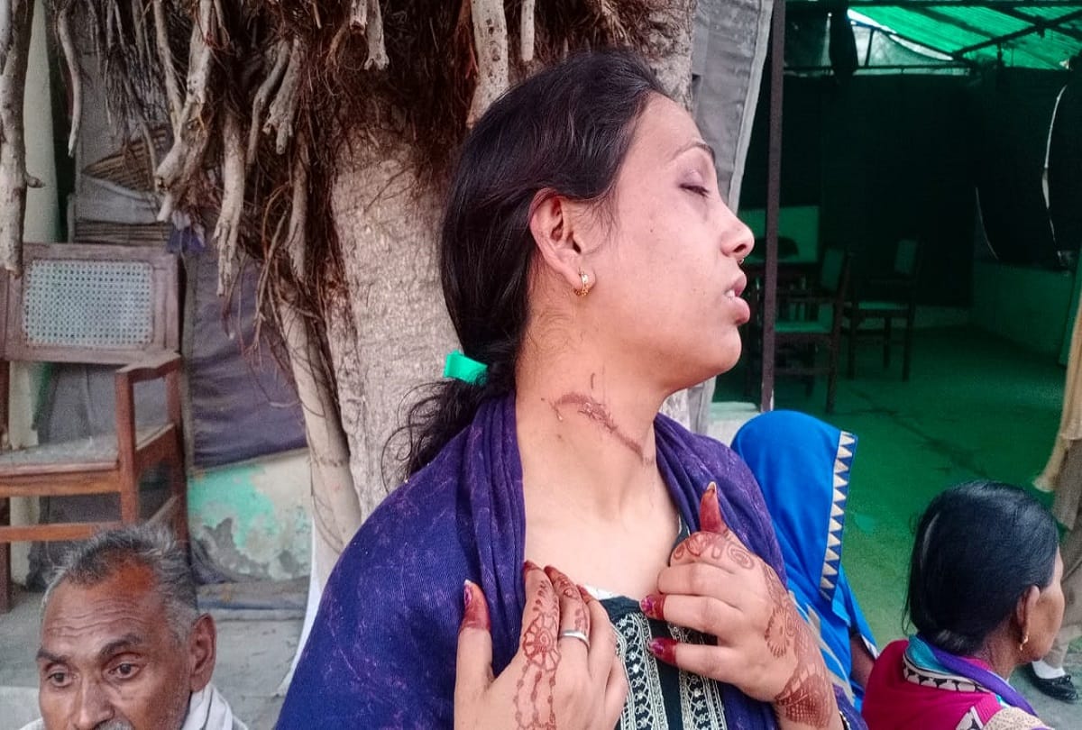 Husband attempted to murder wife in car police arrested in agra