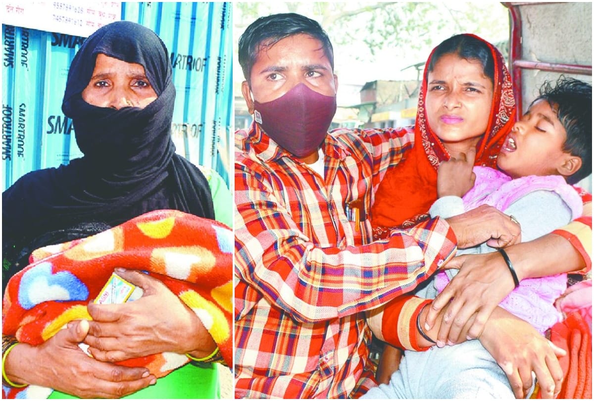 newborn baby did not get treatment in sn medical college agra