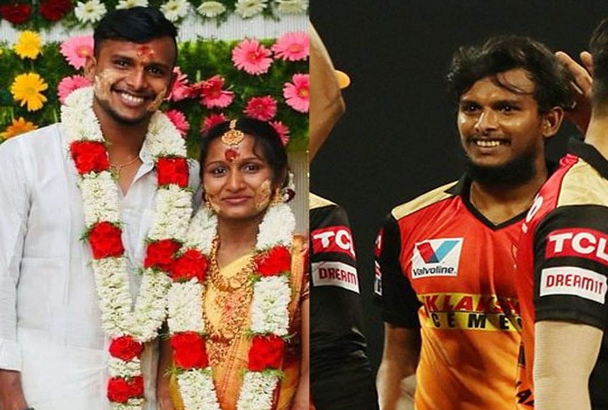 SRH Yorker king T Natarajan becomes father, Just before final of IPL 2020