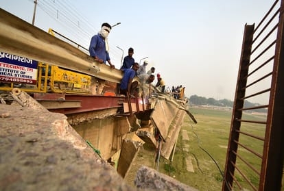 Prayagraj News: Heavy vehicular traffic will remain closed on Shastri bridge for 22 hours on Sunday
