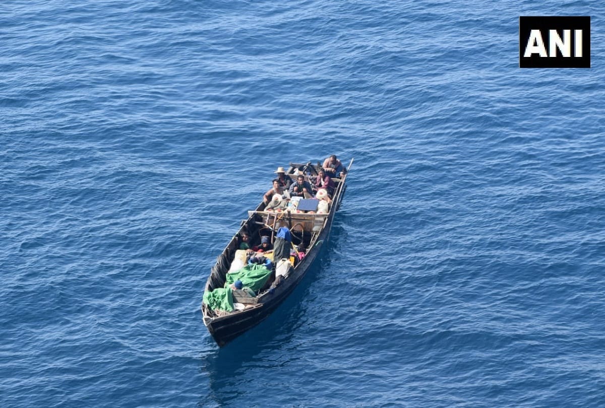 Indian Coast Guard has apprehended a suspicious boat near Andaman and Nicobar Islands territory with 12 Myanmarese crew