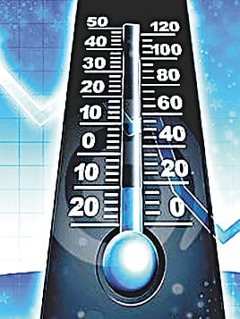 temprature fall, winter season start