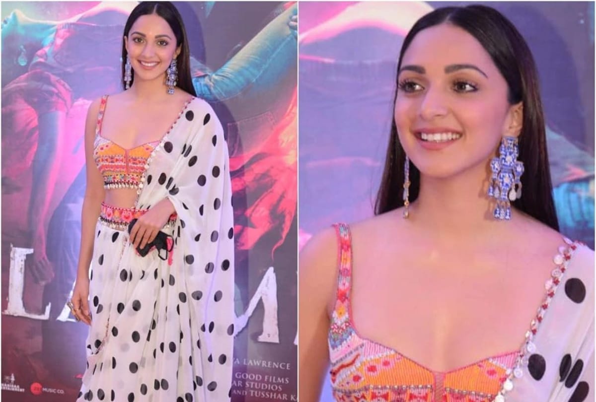 priyanka chopra kiara advani wore polka dot saree who look better