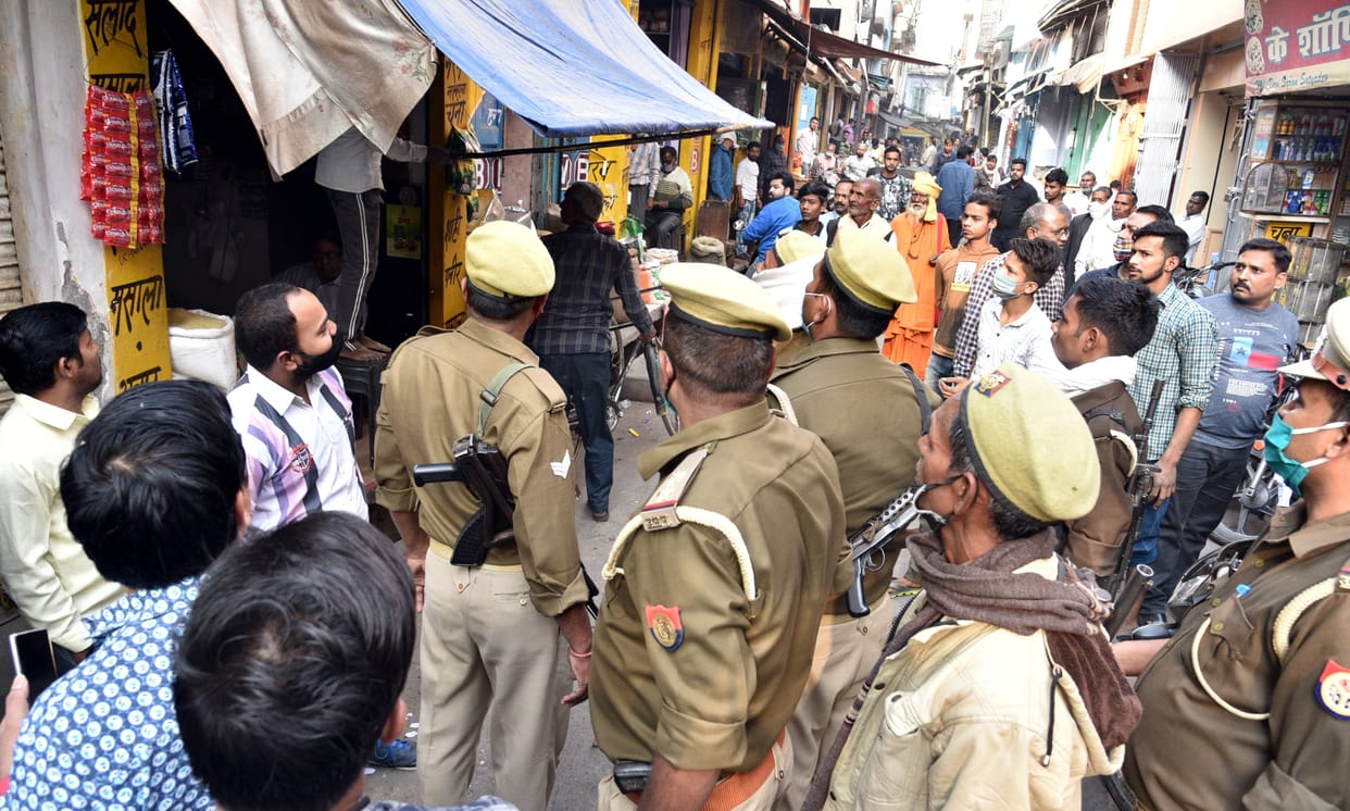 encrochment in chandausi sambhal