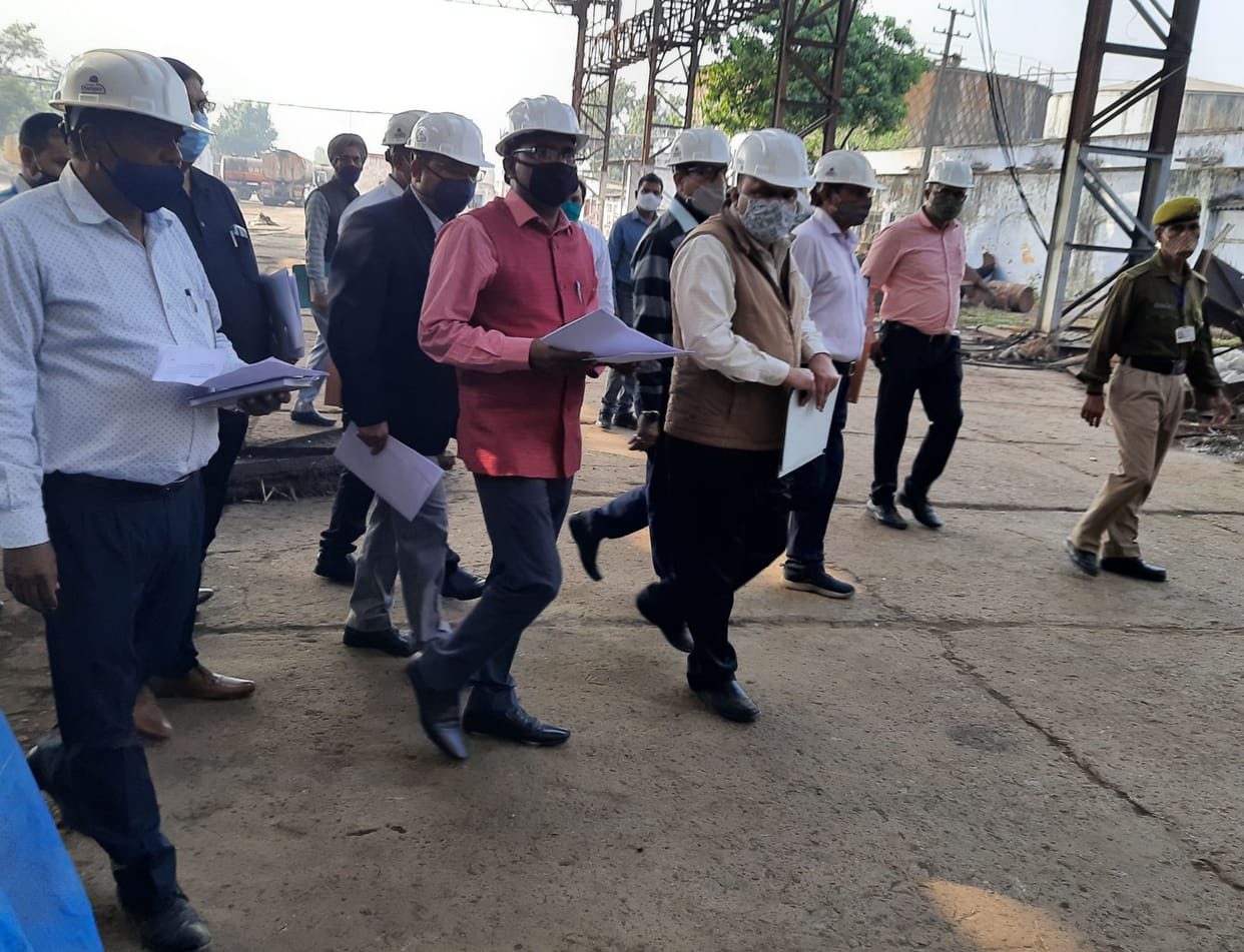Inspection of Sugar Mill