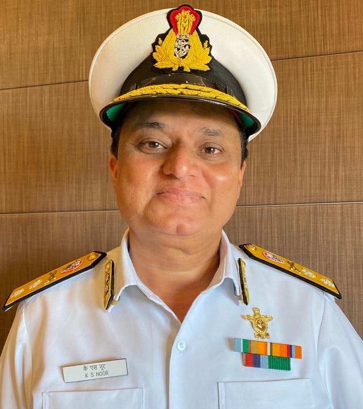 KS Noor of Bijnor became Rear Admiral