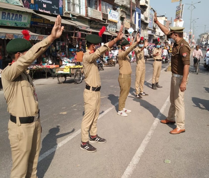 NCC cadets trained in traffic handling