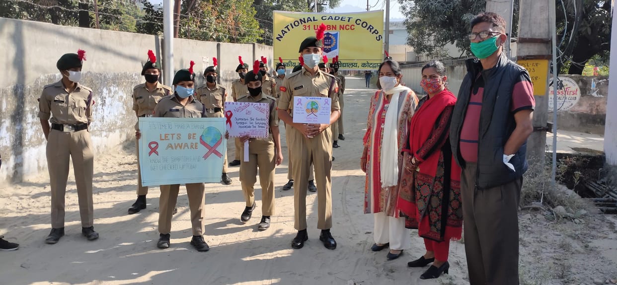 Awareness rally organized on National Cancer Day