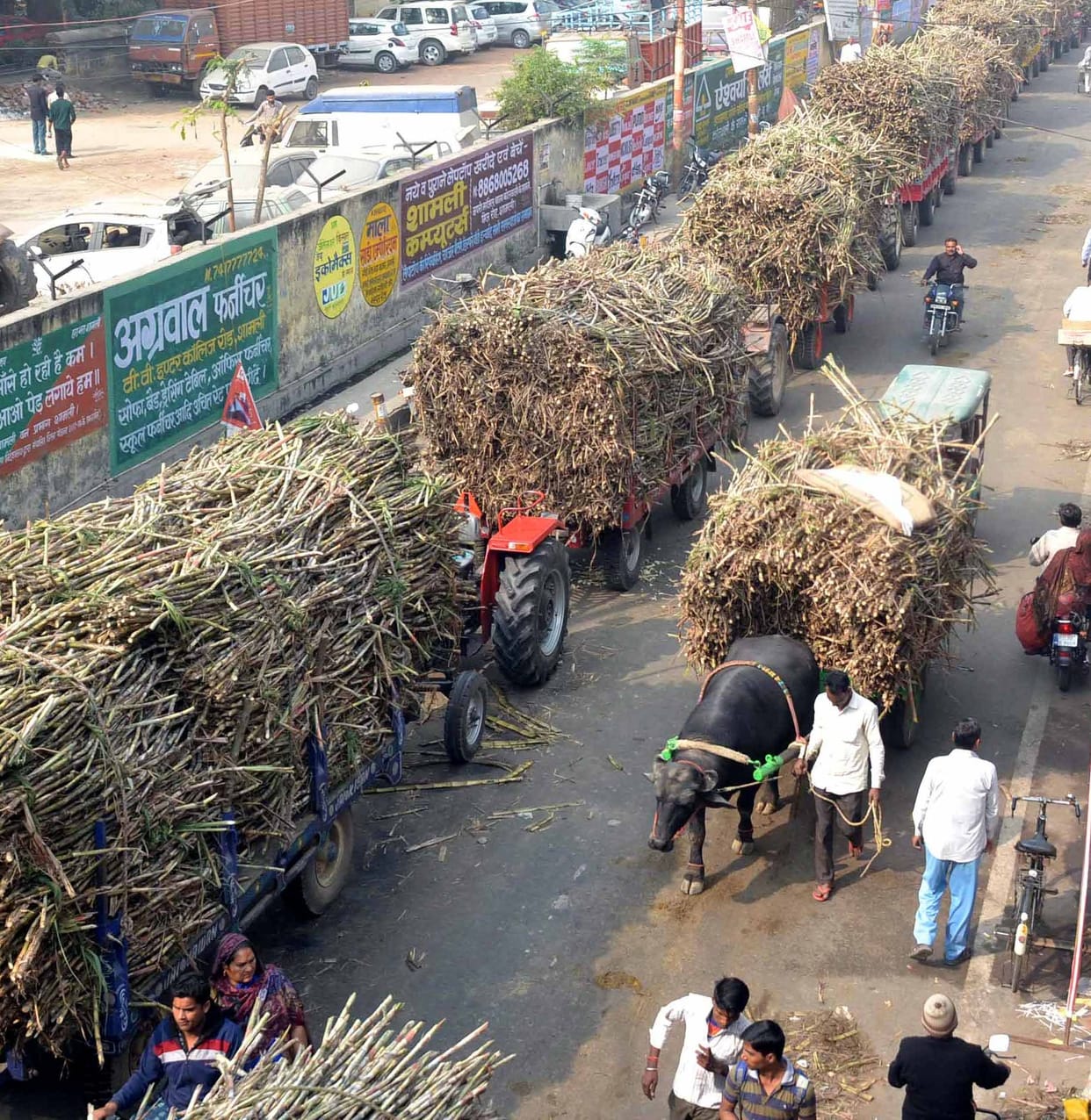 Sugar mill boiler jam, farmers returning
