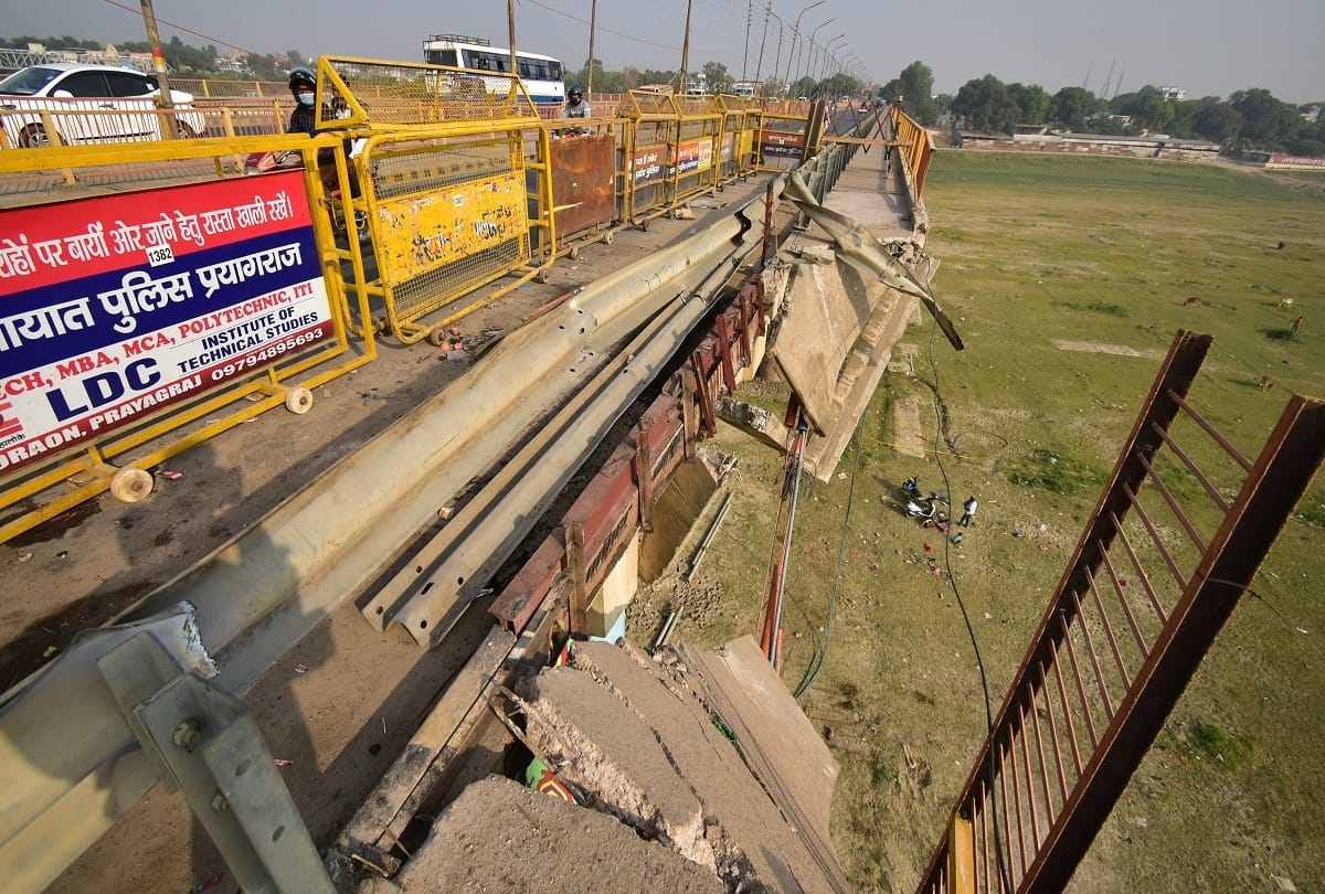 Repair work of damaged shastripul started, slab casting