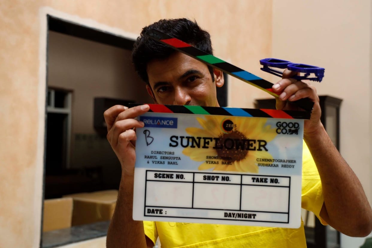 Actor Sunil Grover Started Shoot for Web Series Sunflower