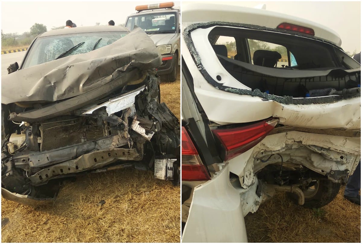Yamuna Expressway Accident News: Massive Accident On Yamuna Express Way Today At Sadabad