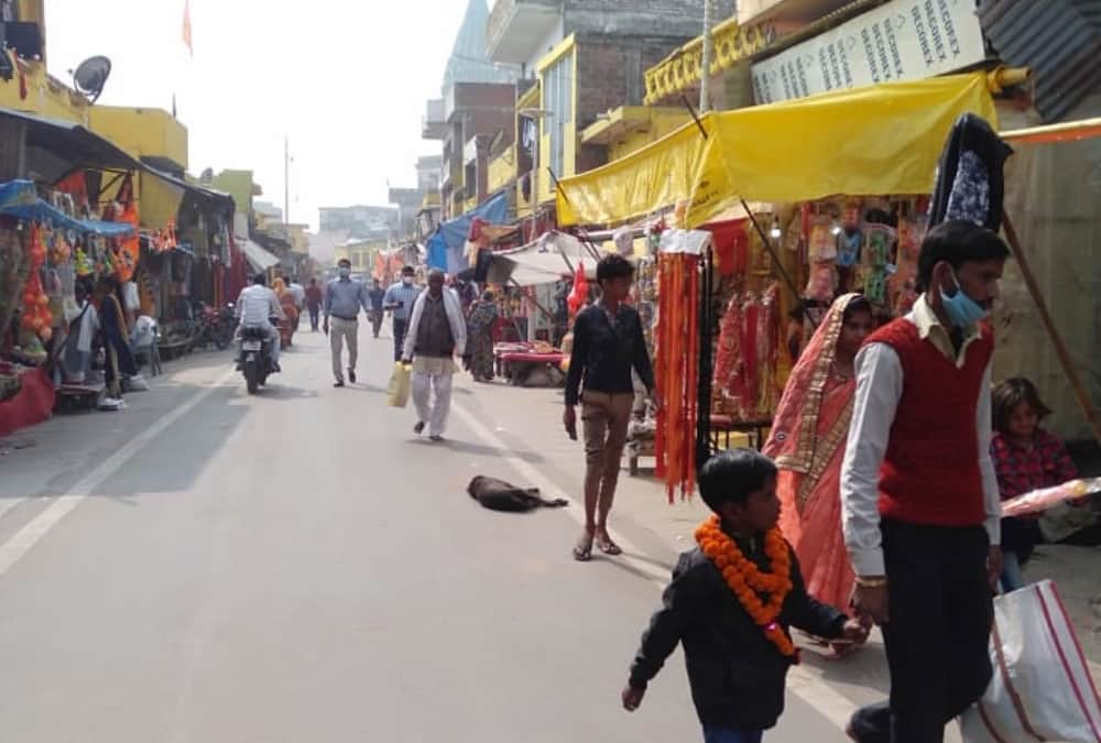 Pics of Ayodhya on anniversary of decision for Ayodhya issue.