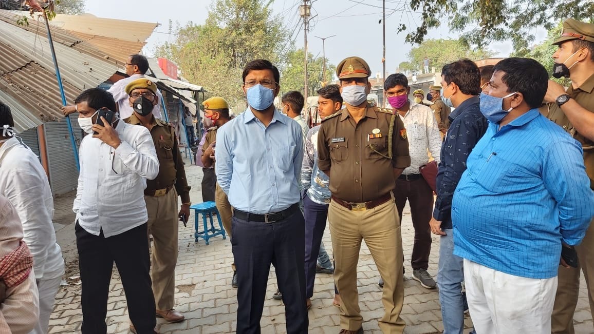 Bulldozer thunders again on encroachment in Mubarakpur