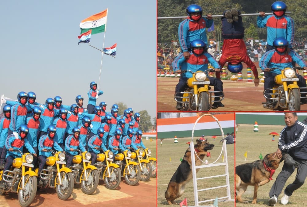 Uttarakhand 21st Foundation Day 2020: Soldiers and Dog Squad Shocking Stunt during Police Parade