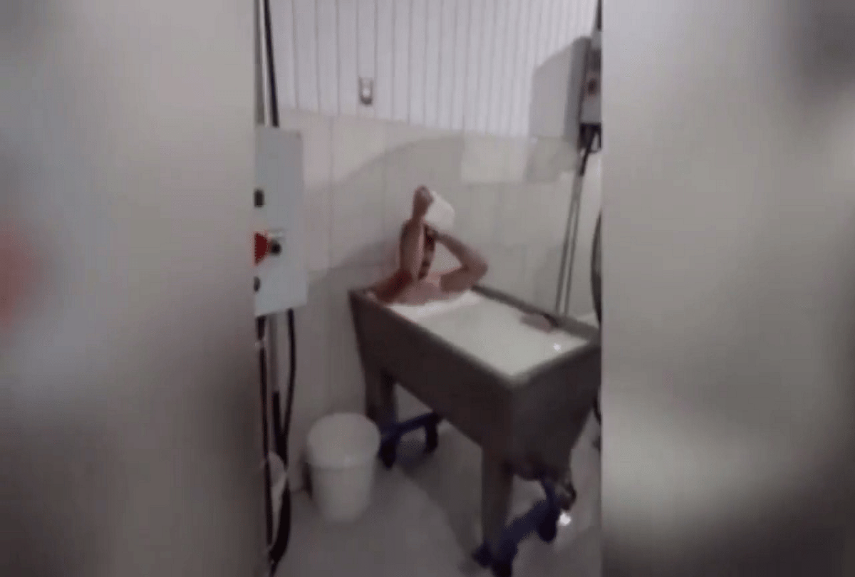 turkish dairy worker bathes in milk arrested after video goes viral
