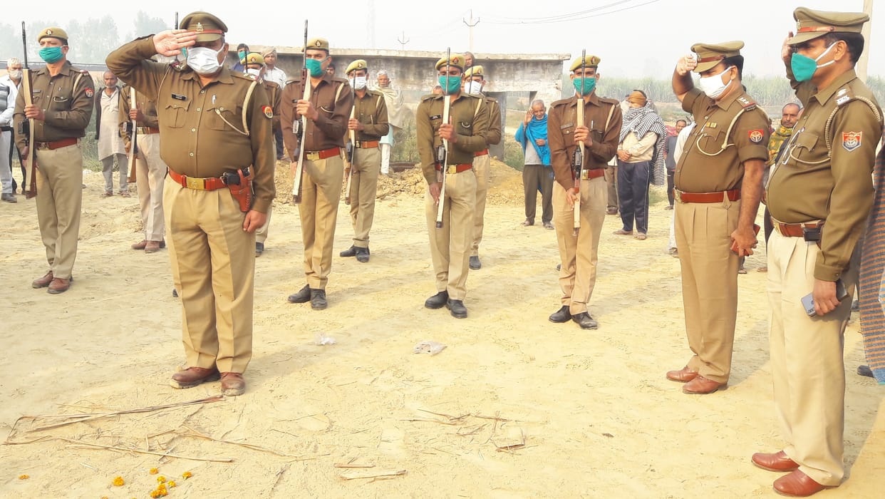 Sureshpal's last rites performed with state honors
