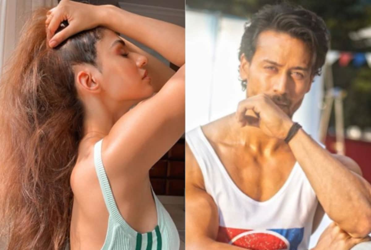 Disha Patani shared the perfect figure video and Tiger Shroff gave his reaction