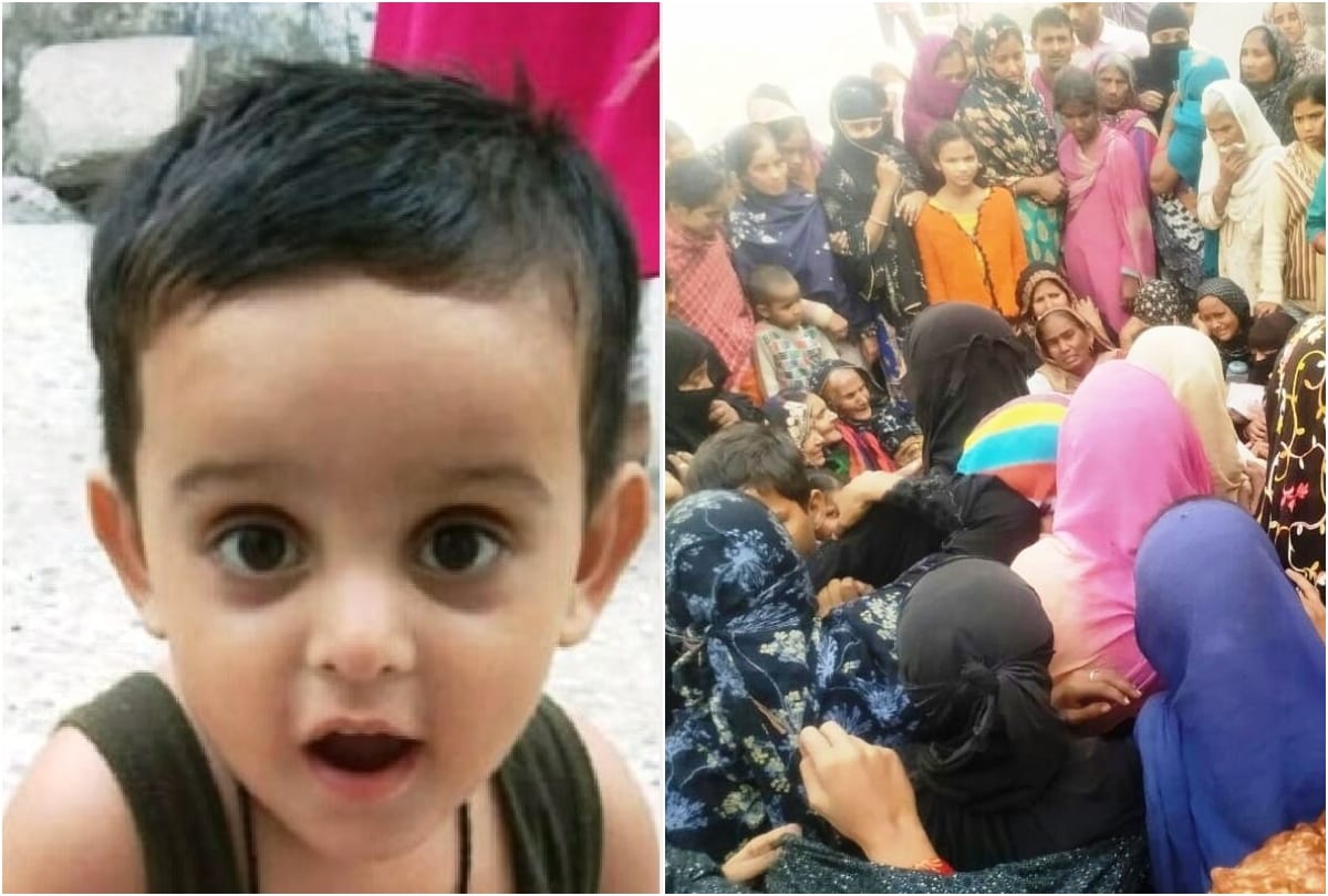 three year old boy crushed to death by pickup in kasganj