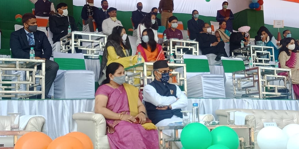 Uttarakhand 21st Foundation Day 2020: main program in dehradun police line seen in photos
