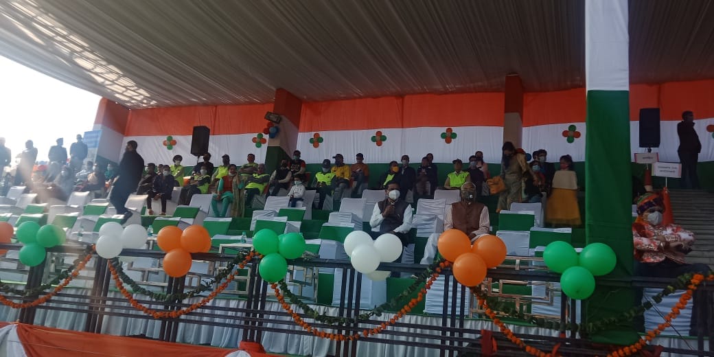 Uttarakhand 21st Foundation Day 2020: main program in dehradun police line seen in photos