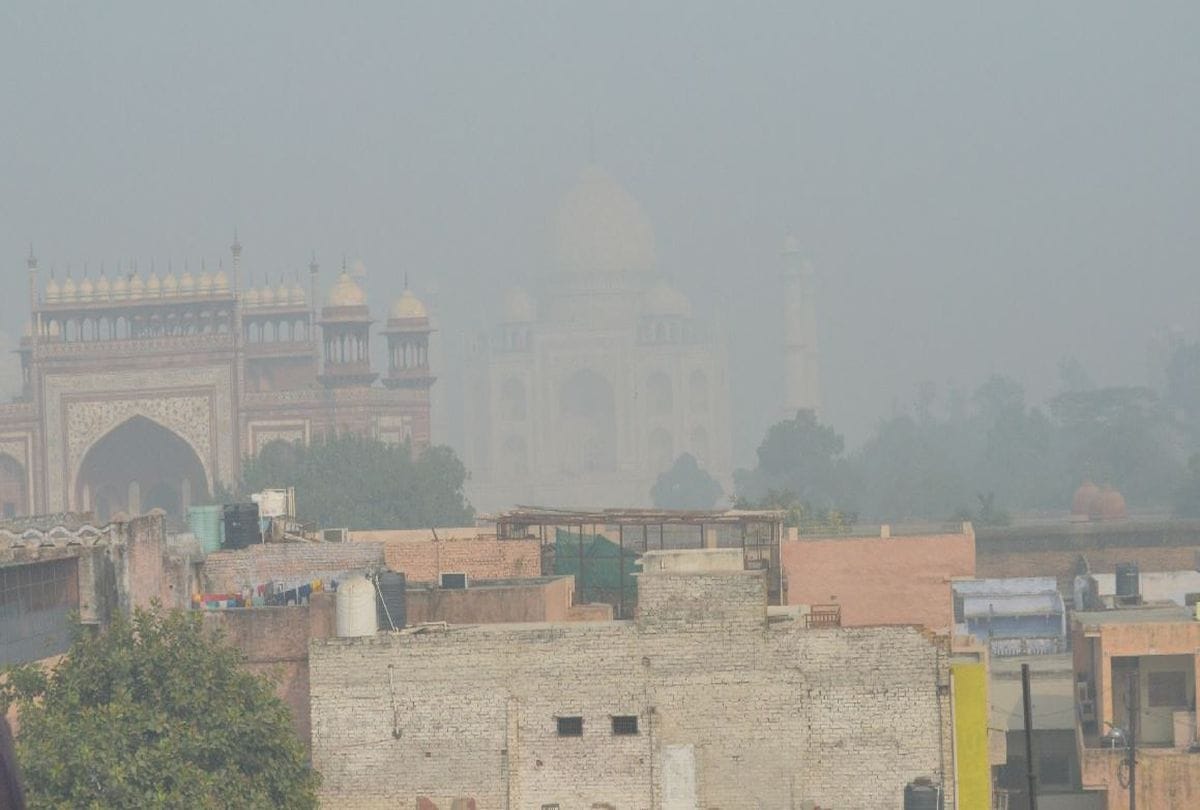 Air Pollution Level in Agra News: Agra Air Quality Index (AQI) reached dangerous level