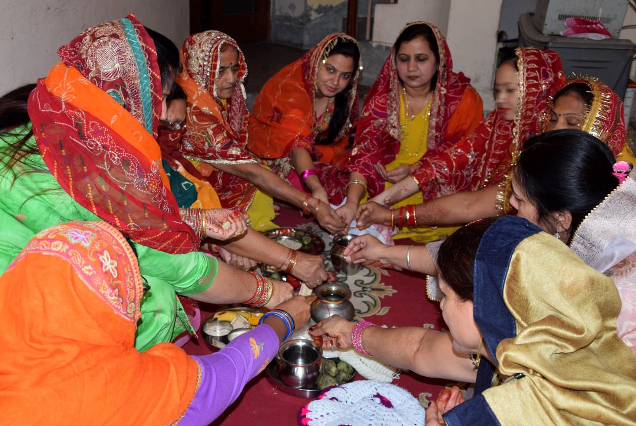 Women observed Ahoi Ashtami fast for sons' long life