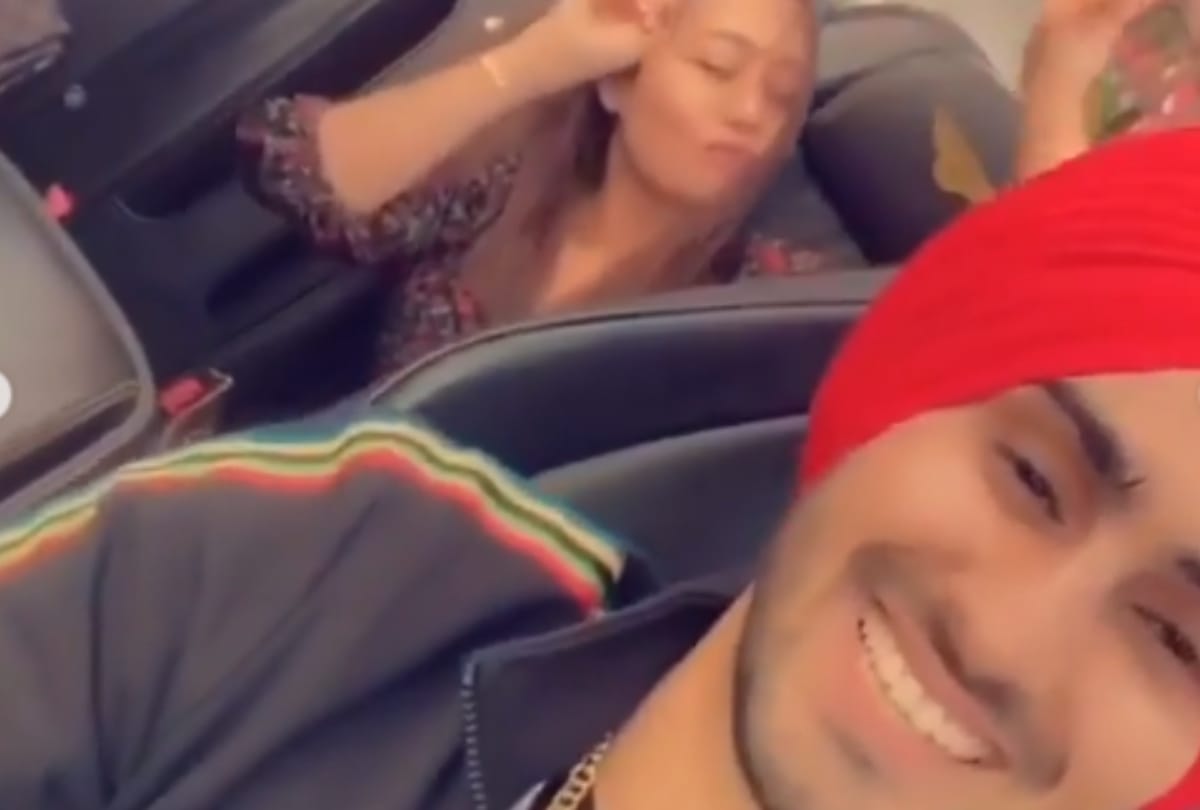 Neha kakkar and rohanpreet singh open car during honeymoon in dubai
