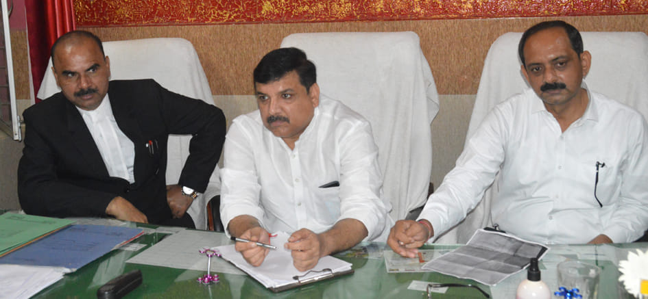 Aam Aadmi Party will contest the district panchayat elections: Sanjay Singh